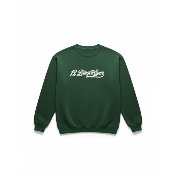 Bisiklet Yaka Sweat